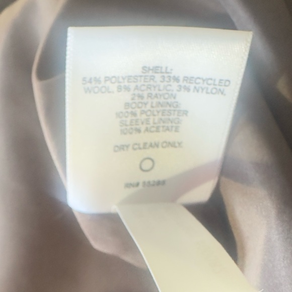 Men's Brown Plaid Double-Breasted Topcoat Size Large - Picture 6 of 8